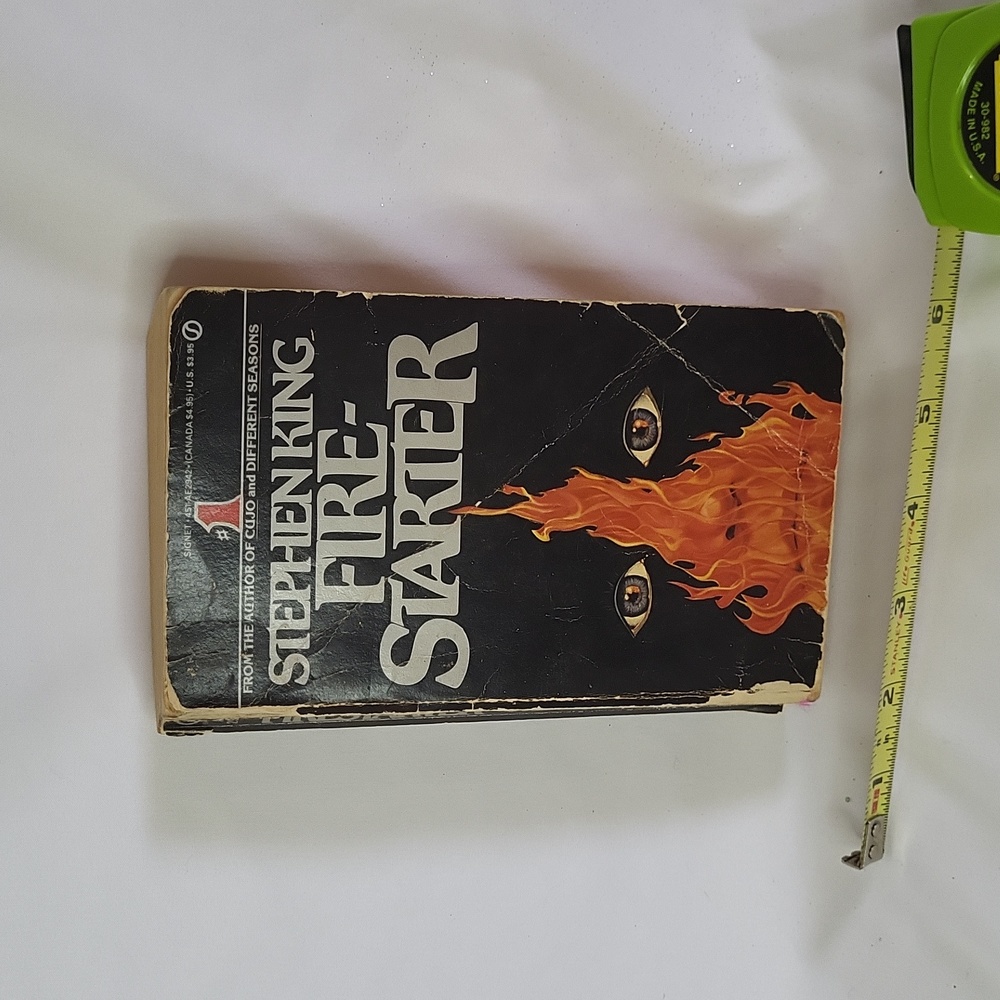 Fire Starter Book Stephen King Used condition paper back